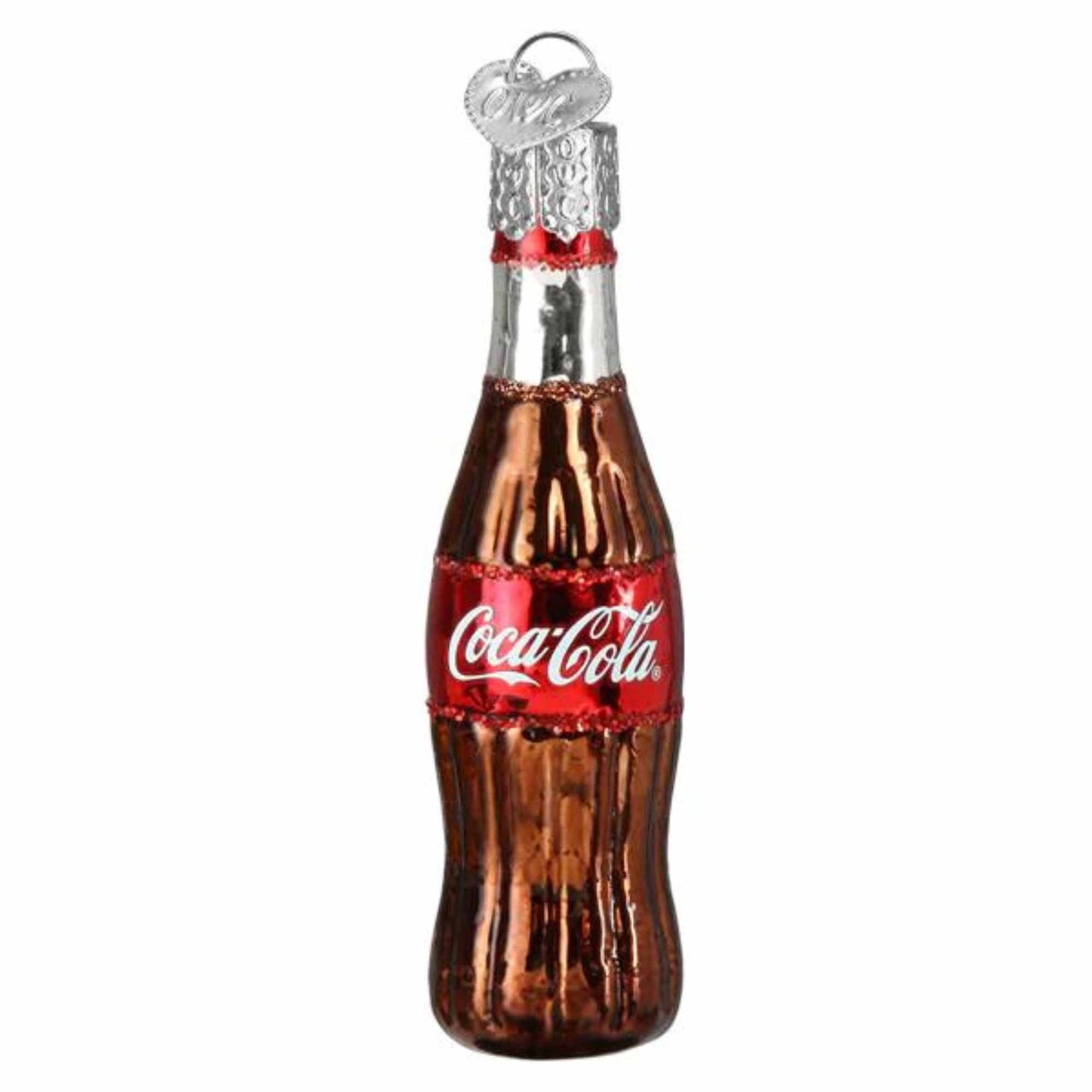 Old World Christmas 2.75 In Mini Coca-Cola Bottle Christmas Tree Ornament , Gumdrops Collection Soda